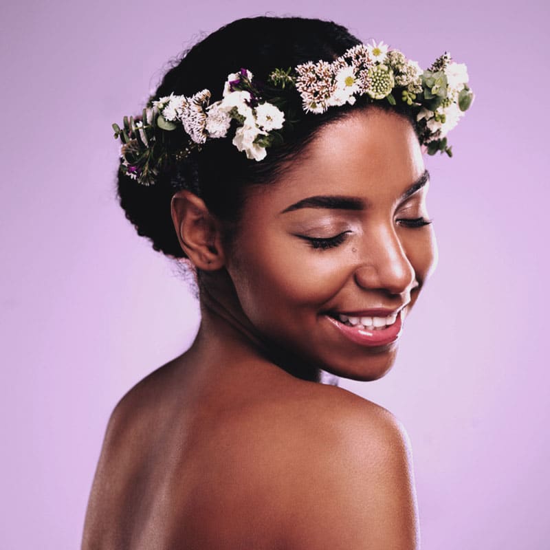 a woman wearing a hat